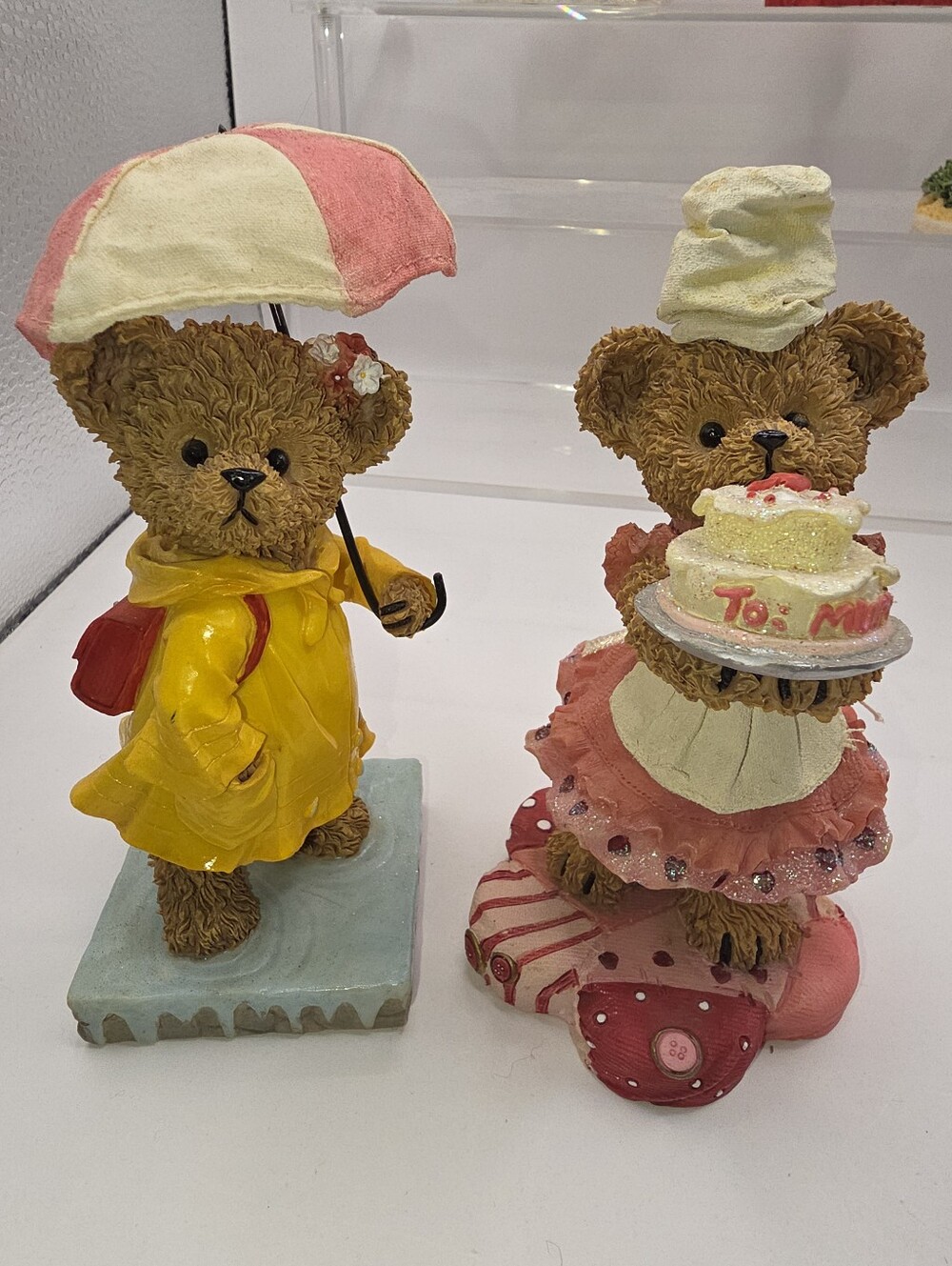 2002 Kuddles Korner Bears by Month Complete Set Home Interiors Figurines - Picture 4 of 9